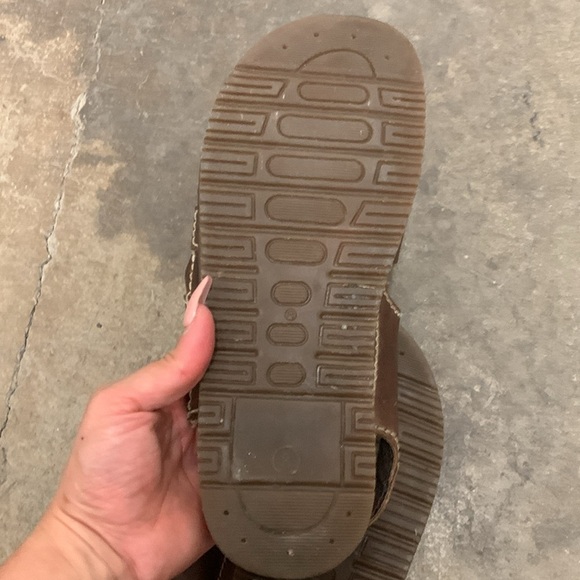 Urban explorer Men brown leather fishermen sandals - Picture 4 of 6